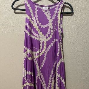 Simply Sisters Swing Dress (Purple Pua Kalaunu)